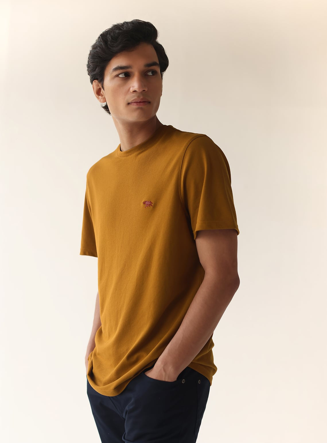 Chestnut Pique Crew - Earth Theme