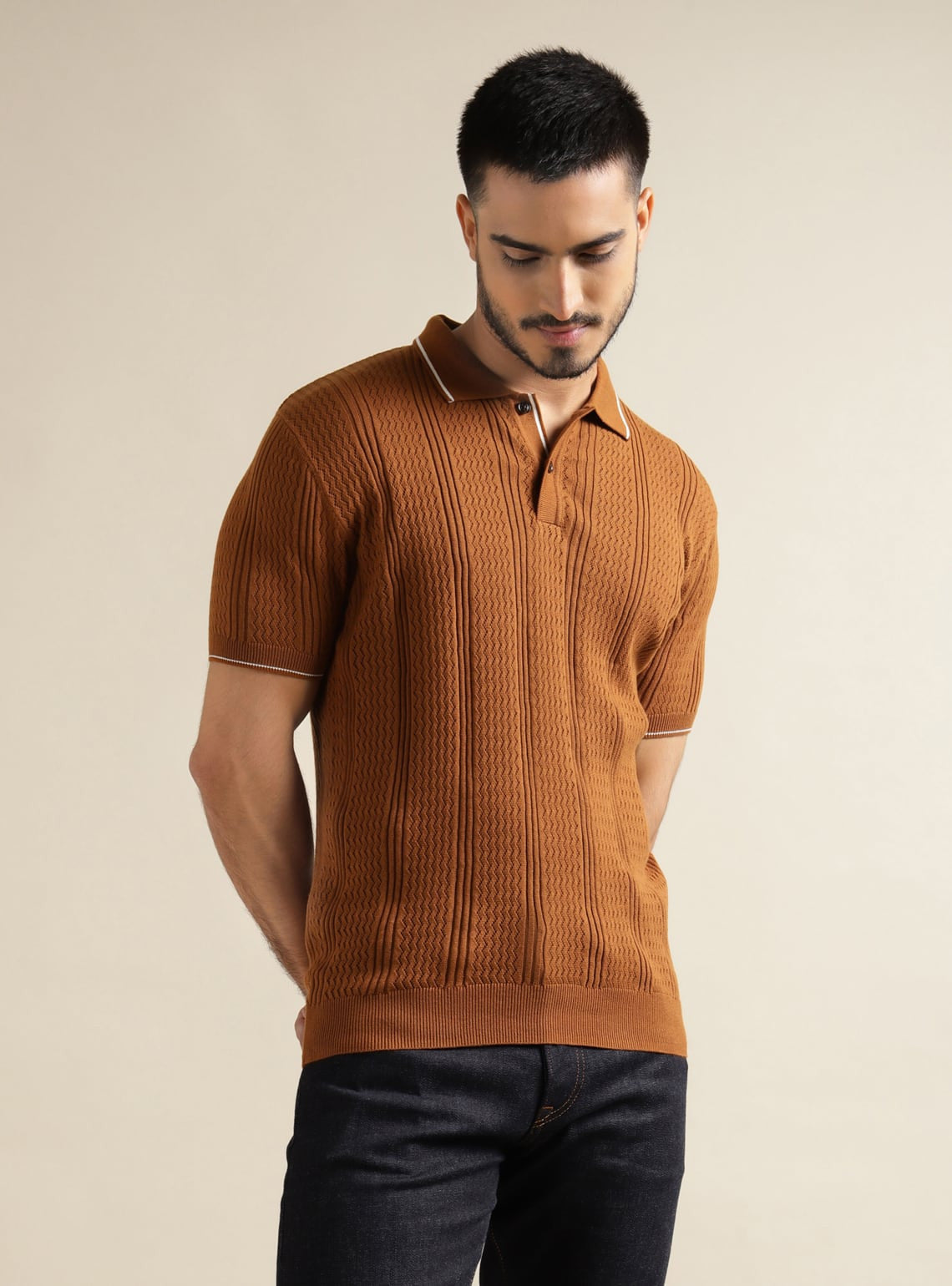Bronze Tan Polo - Fire Theme
