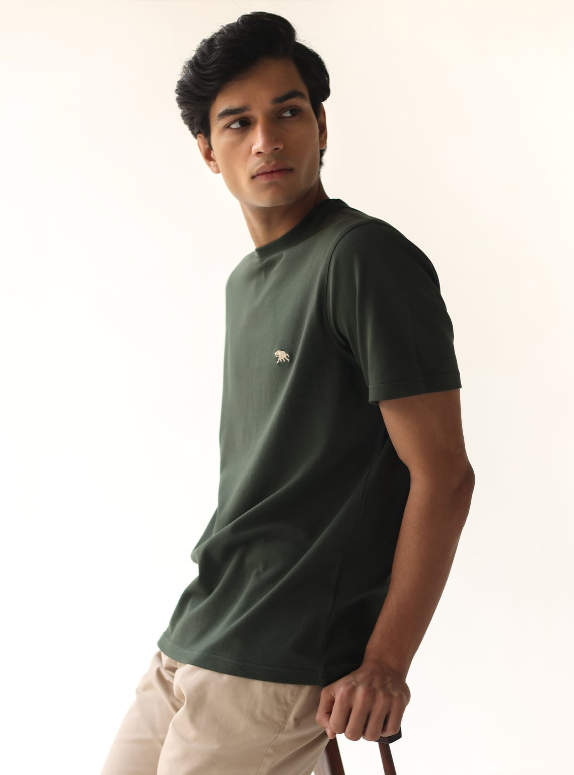 Chestnut Pique Crew - Earth Theme