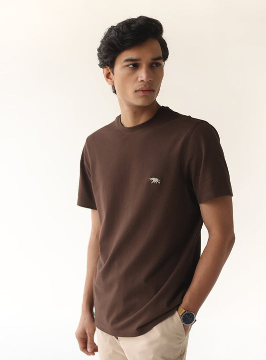 Chestnut Pique Crew - Earth Theme