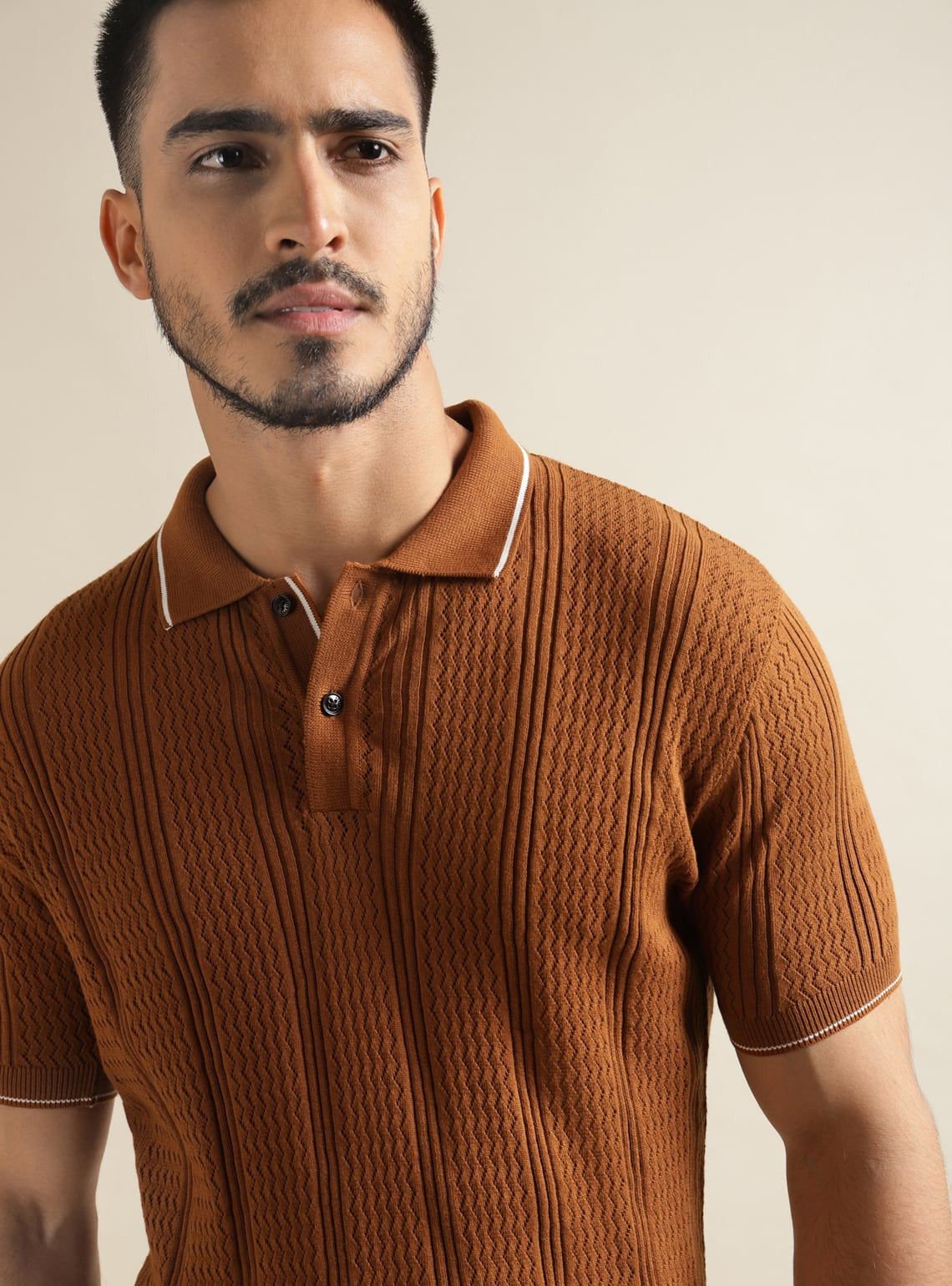 Bronze Tan Polo - Fire Theme
